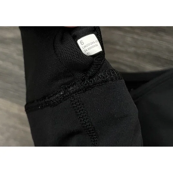 Lululemon Align Sweetheart Bra Light Support A/B Cup Sz 6 Black No Padding - Picture 5 of 6